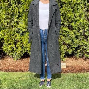 Soia & Kyo Wool Trench Coat, size M